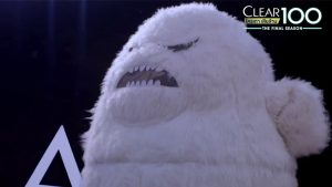 CLEAR 100 Itchy Monster